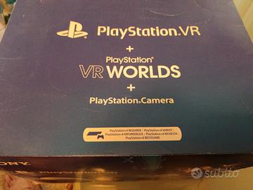 PlayStation VR  + VR worlds + PlayStation camera 