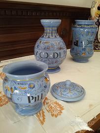 CERAMICHE FAENAZA Riproduzione  vaso farmaceutico