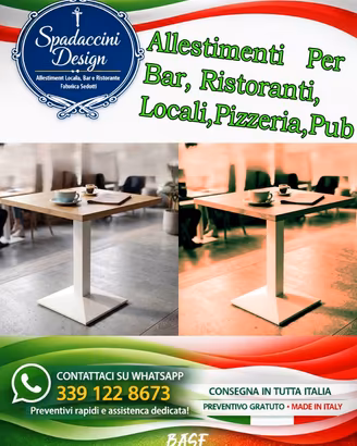 Tavoli bar Ristorante da 70 euro
