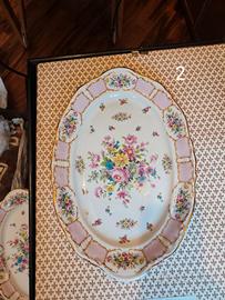 Servizio completo piatti antichi