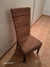 4 Sedie arredamento esterno e interno