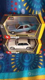 modelli burago bmw e mercedes