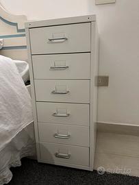 Comodino metallo ikea