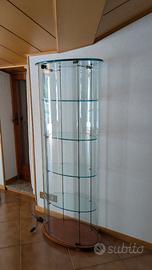 Fiam vetrina Palladio con kit luci