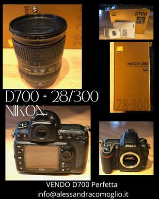 D700 Nikon + 28 300 Nikon