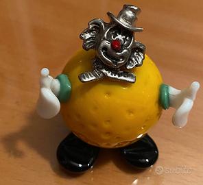 clown vetro soffiato