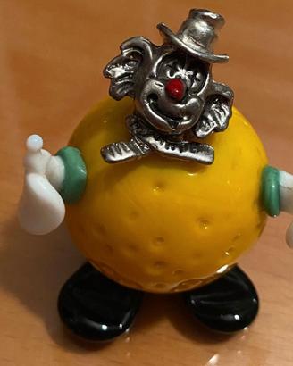 clown vetro soffiato