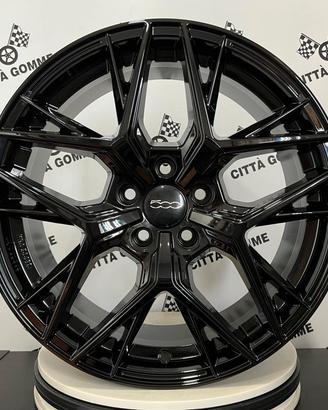 4 CERCHI IN LEGA FIAT 500X CROMA DA 18 NUOVI