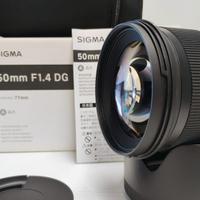 Sigma 50 ART f1.4 DG per CANON