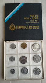 Serie Monete San Marino 1977 - 500L Argento