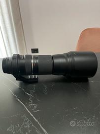 Tamron 150 600 con paraluce come nuovo