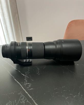 Tamron 150 600 con paraluce come nuovo