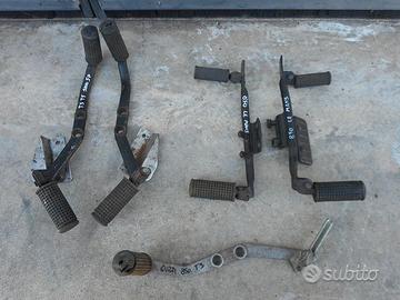 Staffe pedana moto guzzi le mans 850 t3 t 3 1000sp