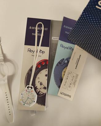 Audemar Piguet x Swatch| Huit Blanc