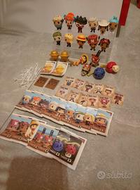 Lotto kinder joy one piece x18 personaggi