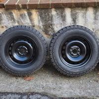 Ruote complete maggiorate per panda 141 4x4