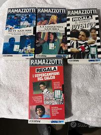 Videocassetta VHS calcio e storia