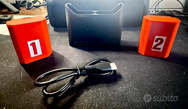 Caricabatterie doppio USB-C + 2 Batterie NP-FZ100