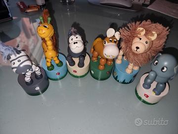 Animali in legno a pressione "Africa" small foot