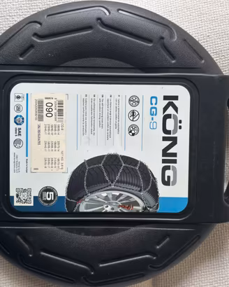 Catene da neve KONIG CG-9 MAI USATE NUOVISSIME
