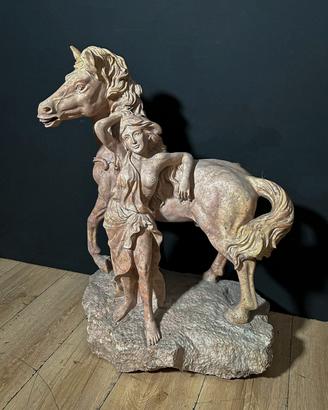 Statua Marmo Fanciulla