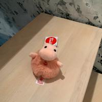 Trudi Portachiavi Bubbly Ippopotamo Rosa.