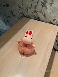 Trudi Portachiavi Bubbly Ippopotamo Rosa.