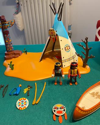 Playmobil 4012 - Super Set Accampamento Indiano