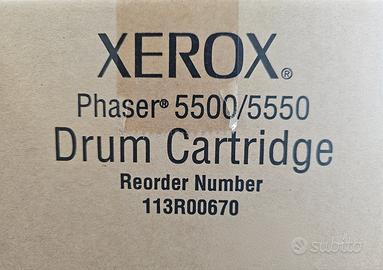 xerox 5500 toner e tamburo originali