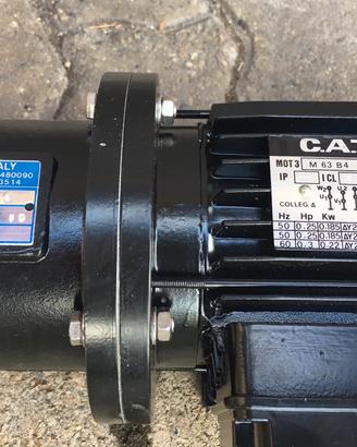 Pompa Caster per sanitario e vari liquidi