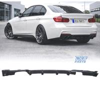 DIFFUSORE BMW F30 F31 LOOK M PERFORMANCE NERO LUCI
