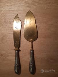 Set Posate in Argento 800 massiccio -Portata Dolce