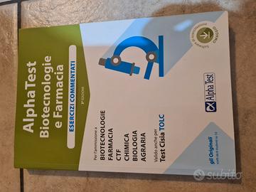  Alpha Test Biotecnologie e Farmacia esercizi