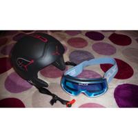 Casco "Cebe" sci alpino + occhiali antifog "Salice