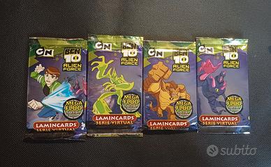 4 pacchetti sigillati ben 10