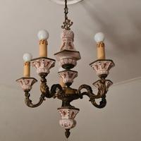 lampadario + Abat jour VINTAGE