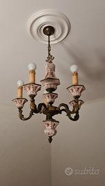 lampadario + Abat jour VINTAGE