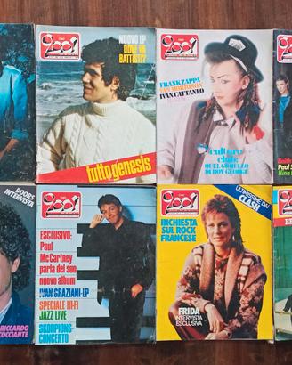 CIAO 2001 riviste rock 1982-83-84