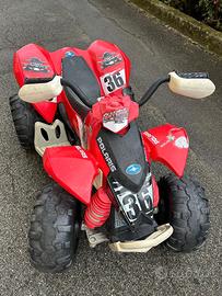 Quad Polaris Outlaw elettrico 12V bambini
