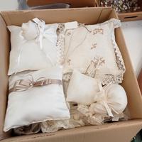 materiale per realizzare bomboniere