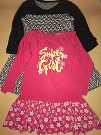 2 abiti bambina 3 anni