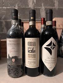 Lotto misto brunello di montalcino
