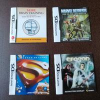 Libretti giochi Nintendo DS