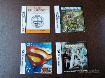 Libretti giochi Nintendo DS