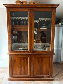 cucina compatta in legno