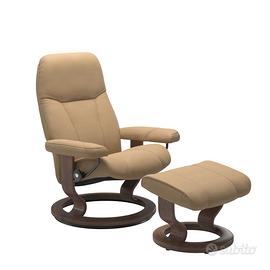 POLTRONA RELAX ERGONOMICA STRESSLESS “CONSUL CLASS