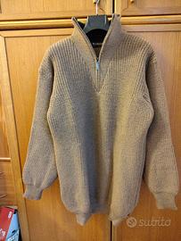 Maglione Barbour M made in Scotland 1/4 zip