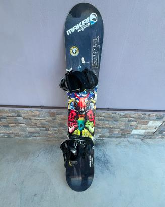 Snowboard 159 attacchi e scarponi 42 o 43