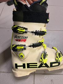 Scarponi sci HEAD usati pochissimo