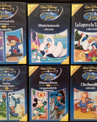 Le fiabe Disney - 6 DVD da collezione